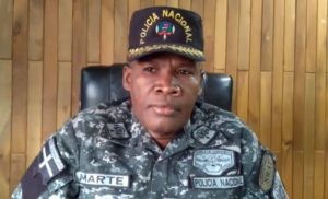 El coronel de la Policía Elías Marte (Palavé), excomandante de Moca