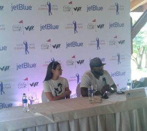 David Ortiz da inicio a su evento Clásico de Golf de Celebridades