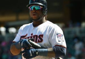 Miguel Sanó, tercera base de los Mellizos de Minnesota.