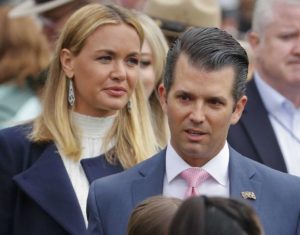 Donald Trump Jr. y su esposa Vanessa