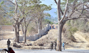 Este es el lugar que era reclamado por nacionales haitianos como suyo.