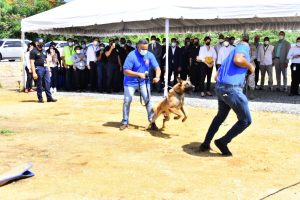 CESAC y AERODOM dan primer picazo para construcción residencias caninas en AILA