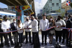 inauguran primera etapa de arreglos en la Duarte con París