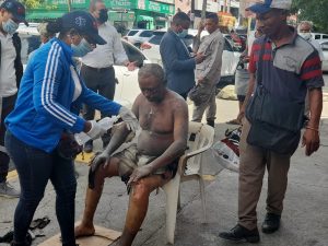 Hombre se prende fuego frente al Palacio de Justicia